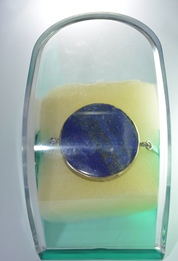 Bracelet of Success And Love (Lapiz Lazuli) Round - Image 2