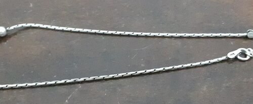 Italian Style Silver Anklets (pazaib) ST1