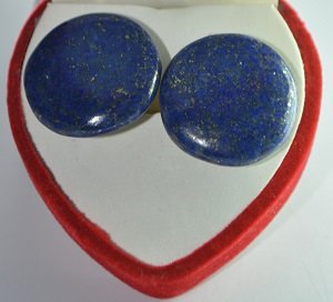 Lapis Cufflinks For Success