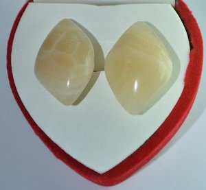 Cuff-links of Moonstone - Image 2