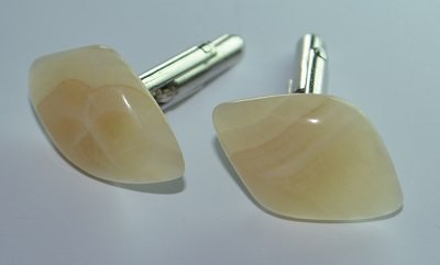 Cuff-links of Moonstone - Image 3
