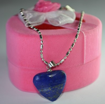 Lapis Heart Pendant For Love
