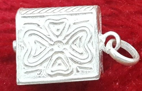 Silver Amulets , Chandi k taveez Style 01